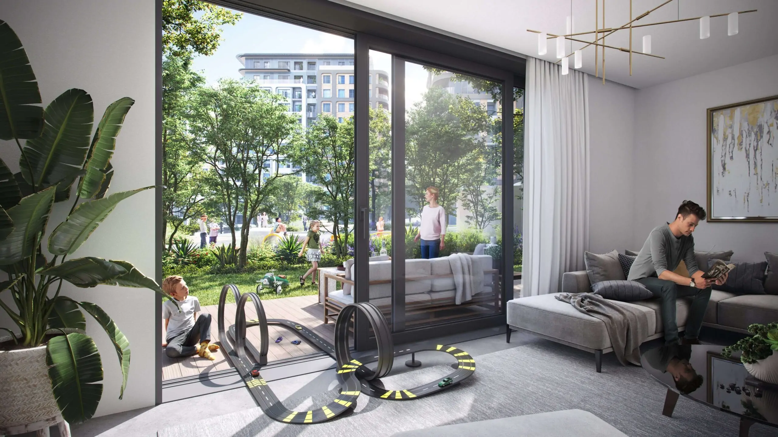 Modern Waterfront Residences on a huge Golden Horn Campus