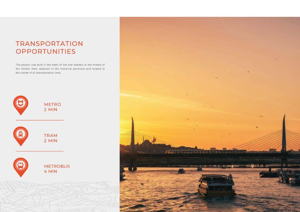 Modern Waterfront Residences on a huge Golden Horn Campus