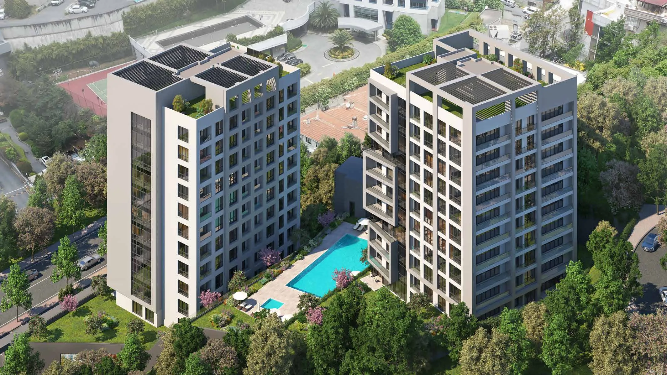 Premium residential apartments in Sisli