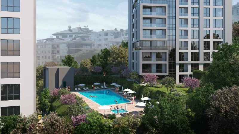 Avantgarde inspired city centre complex just 5 mins from Taksim