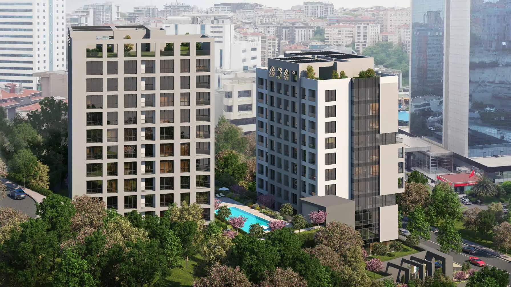 Premium residential apartments in Sisli