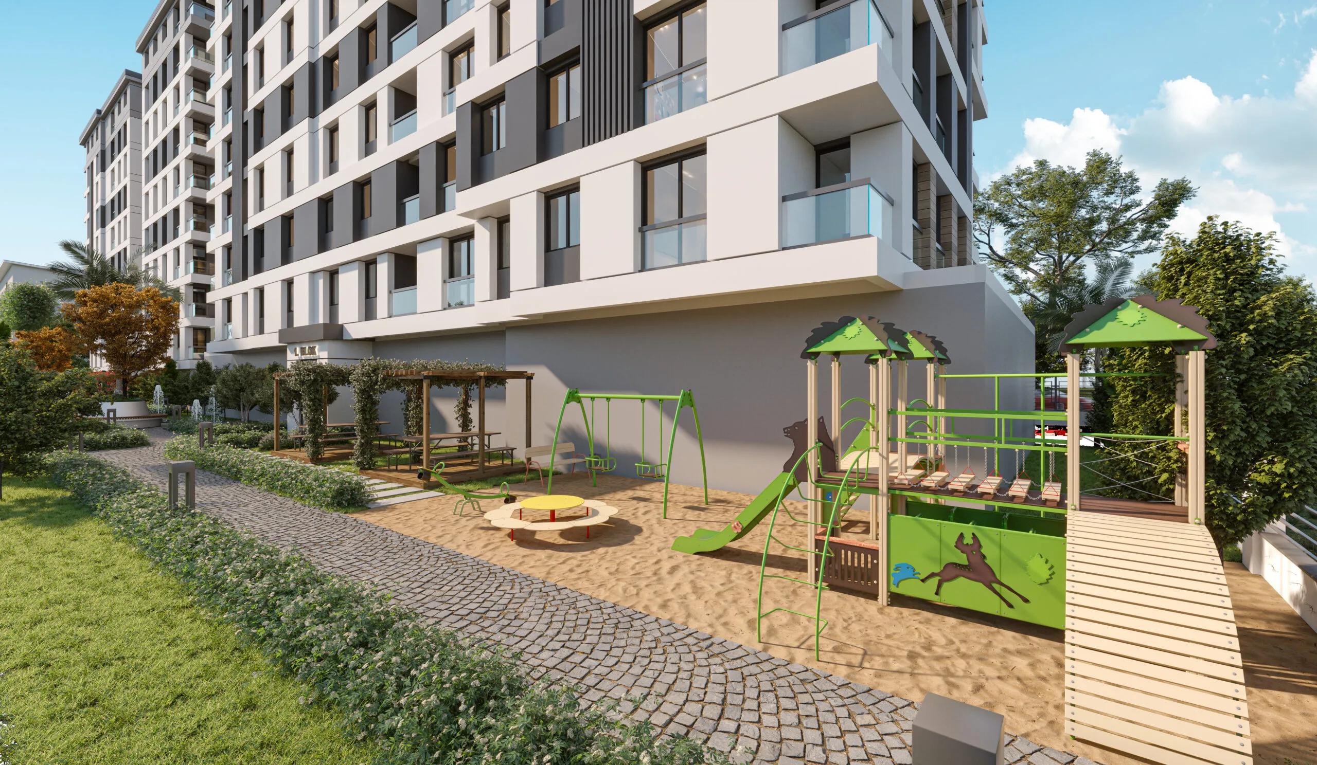 Kucukcekmece lake view apartment residence