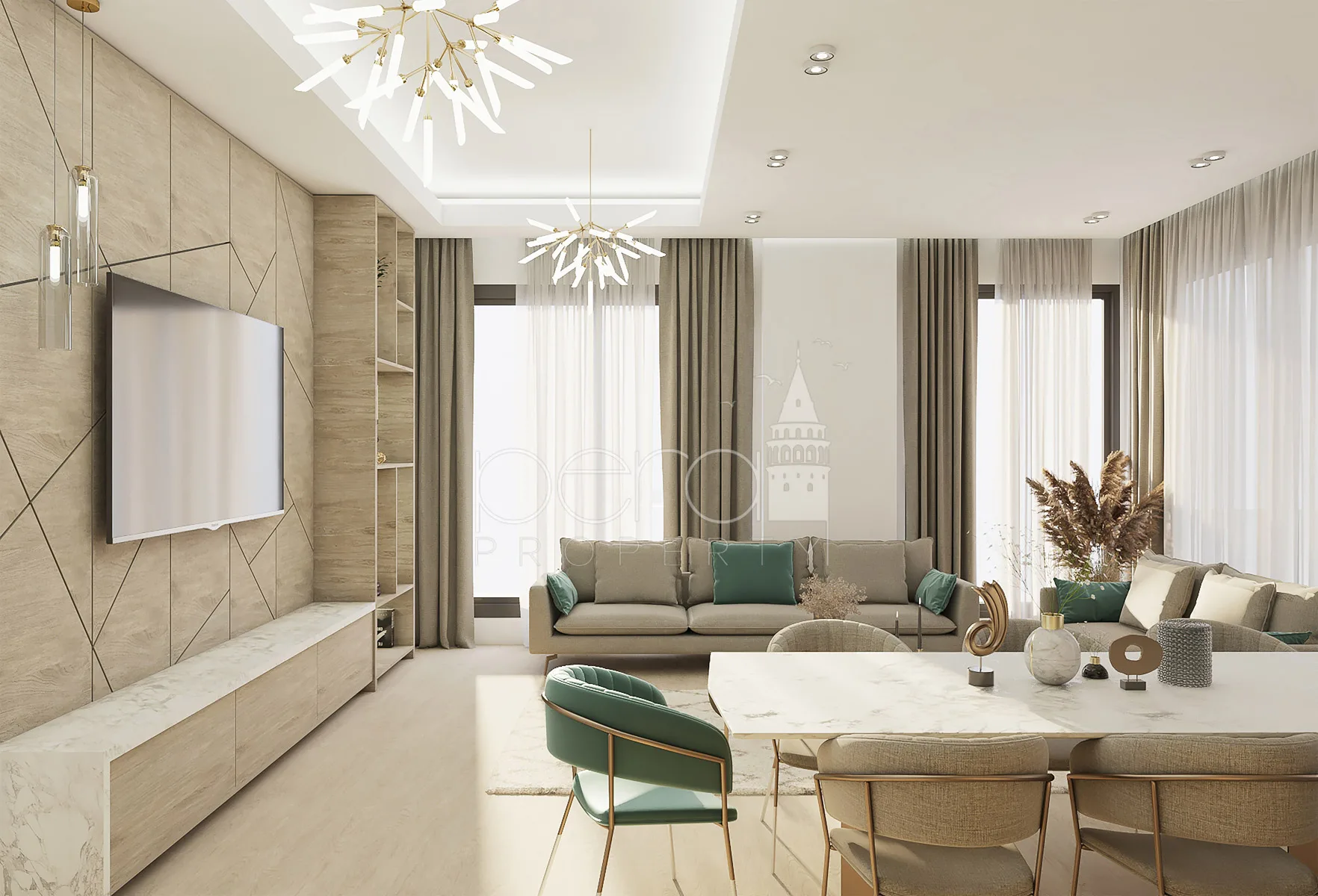 Modern Residences in One of Istanbul’s Most Established Neighbourhoods