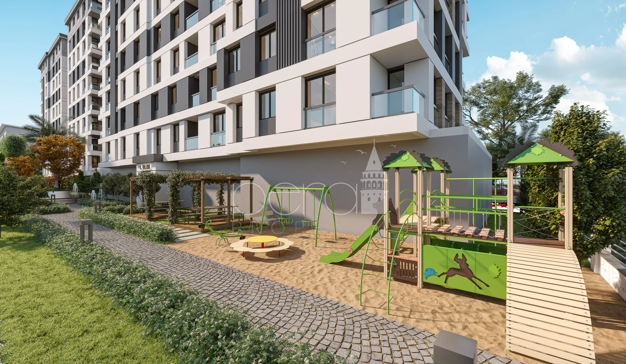Kucukcekmece lake view apartment residence
