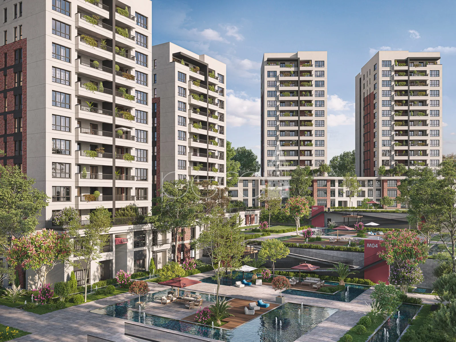 Smart Family Homes in a Landmark compound with metro