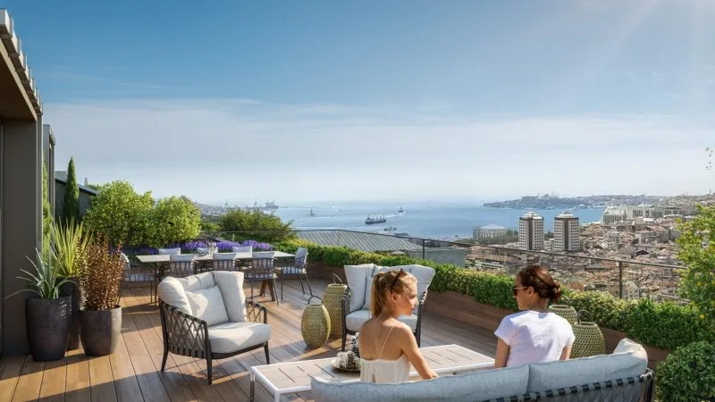 A landmark compound in historic Besiktas