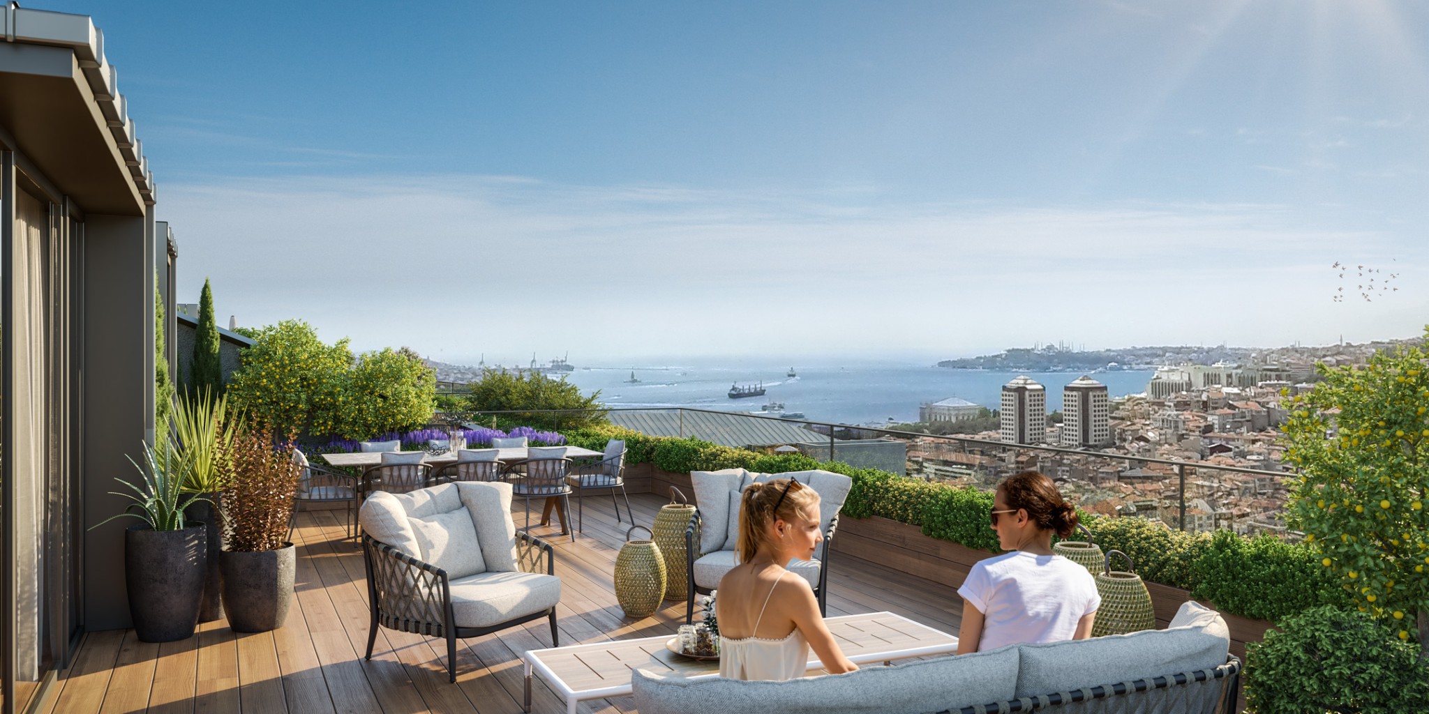 A landmark compound in historic Besiktas