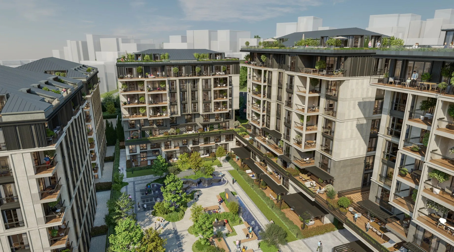 A landmark compound in historic Besiktas