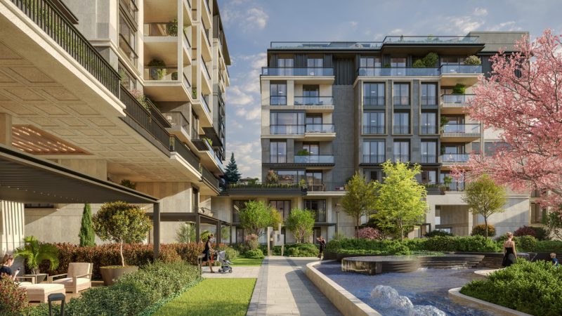 历史悠久的 Besiktas 地标性住宅区