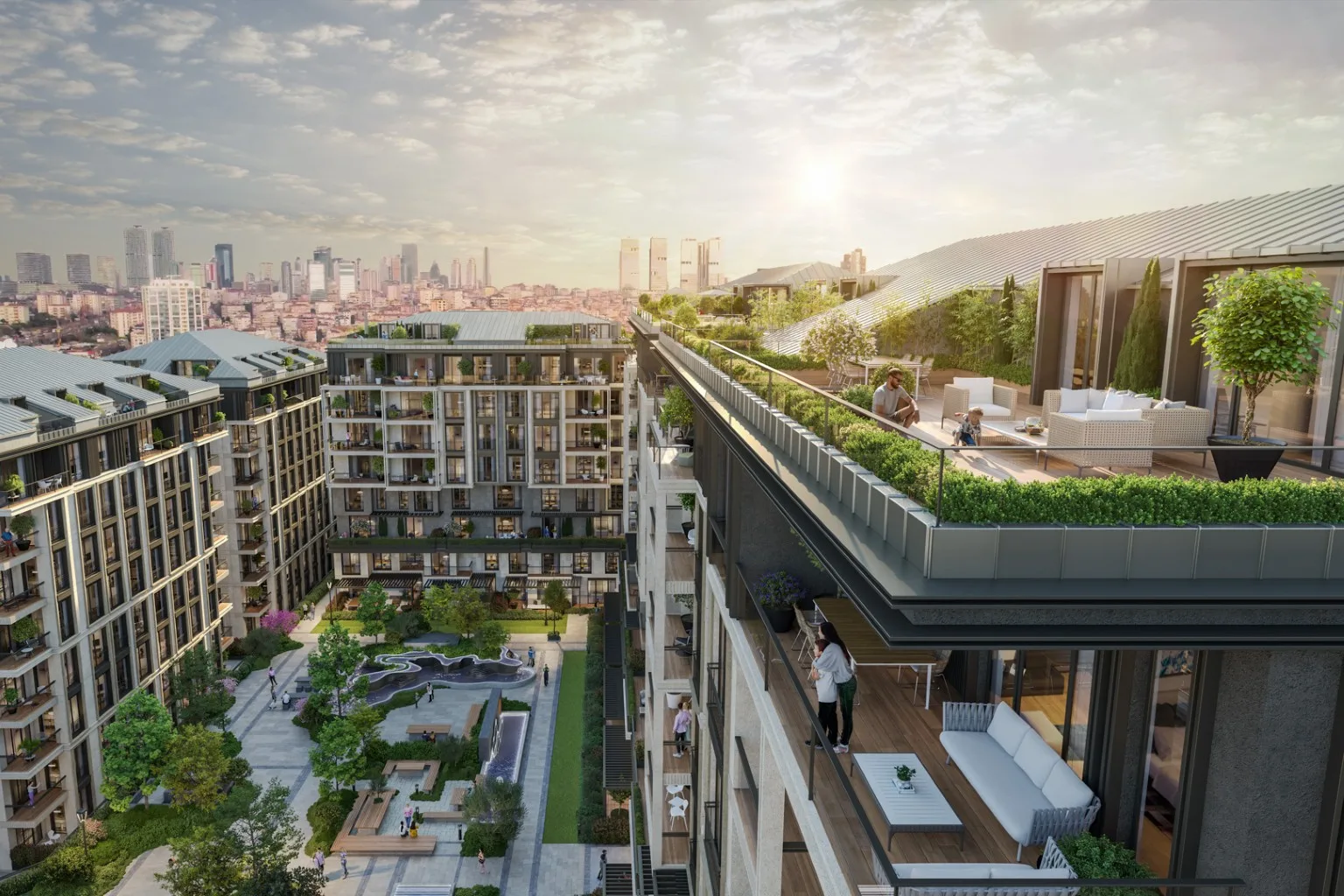 A landmark compound in historic Besiktas