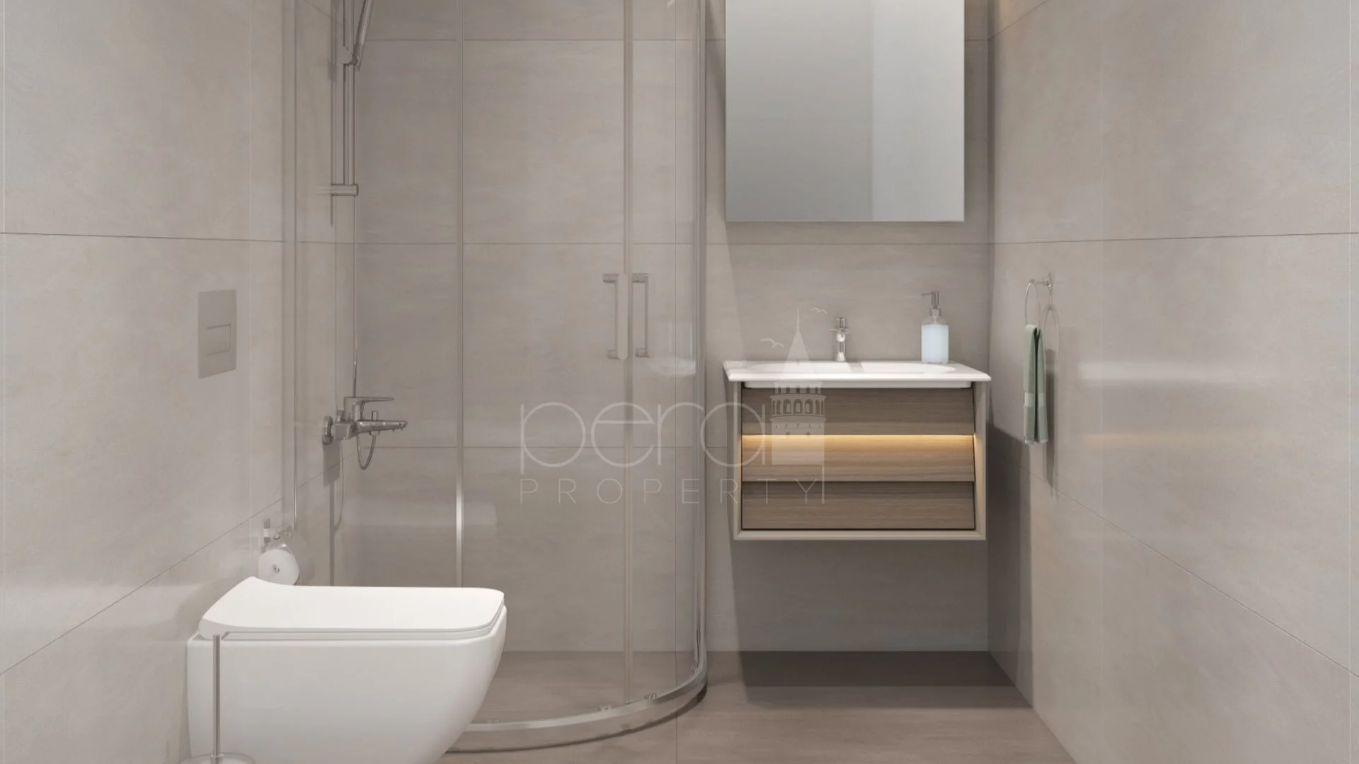 An apartment compound walking distance to the metro in G.Pasa