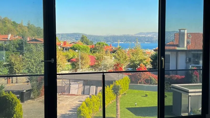Immaculate Bosphorus view apartments in Sariyer Istanbul