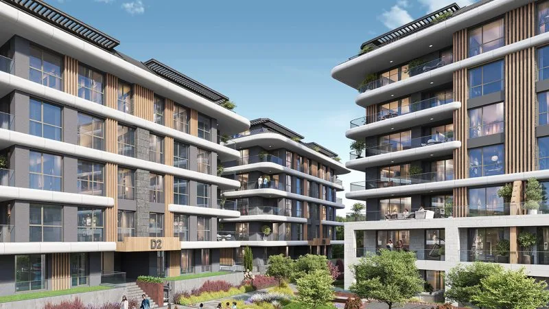 Luxury apartments in elite Etiler