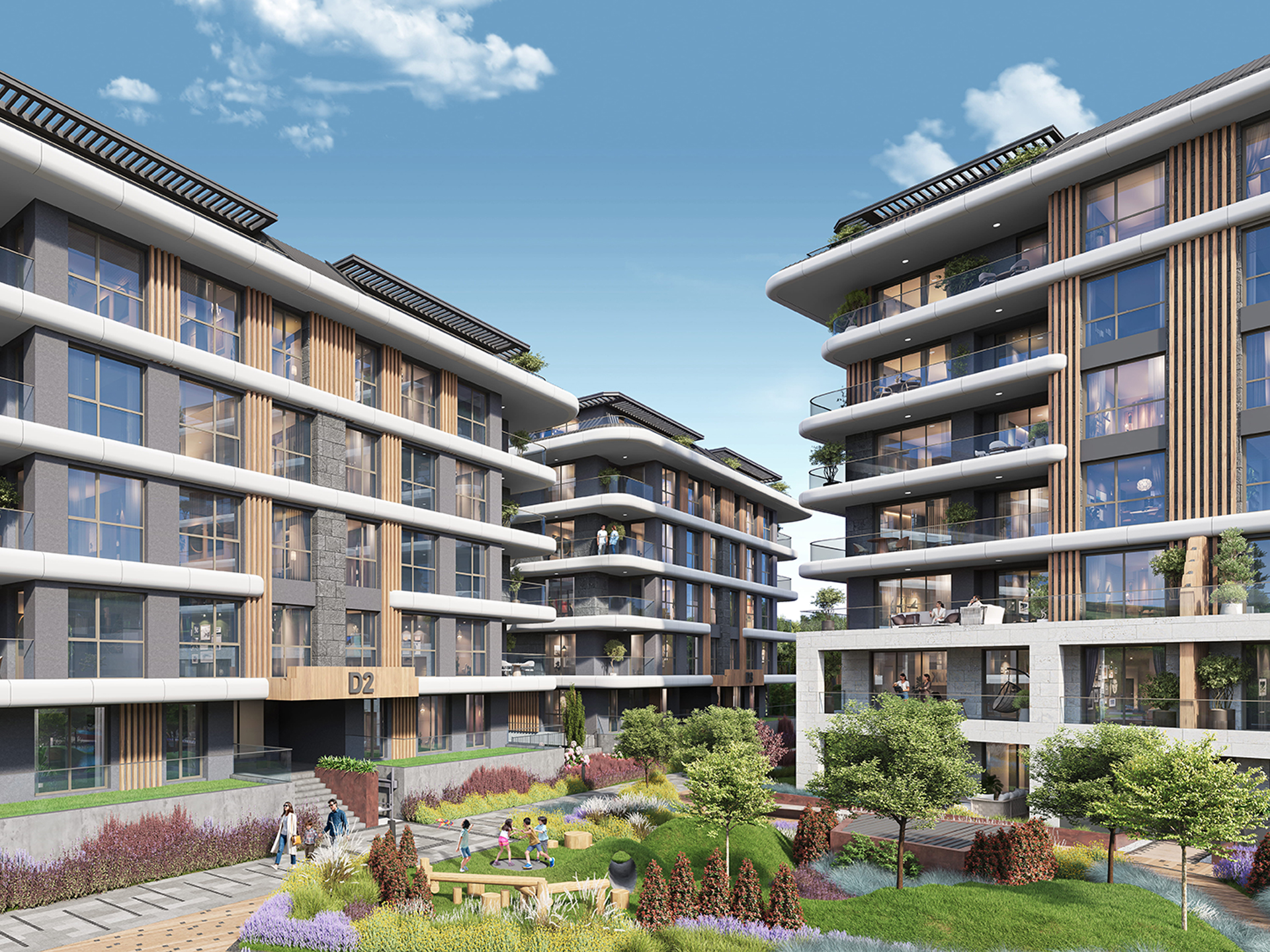 Luxury apartments in elite Etiler