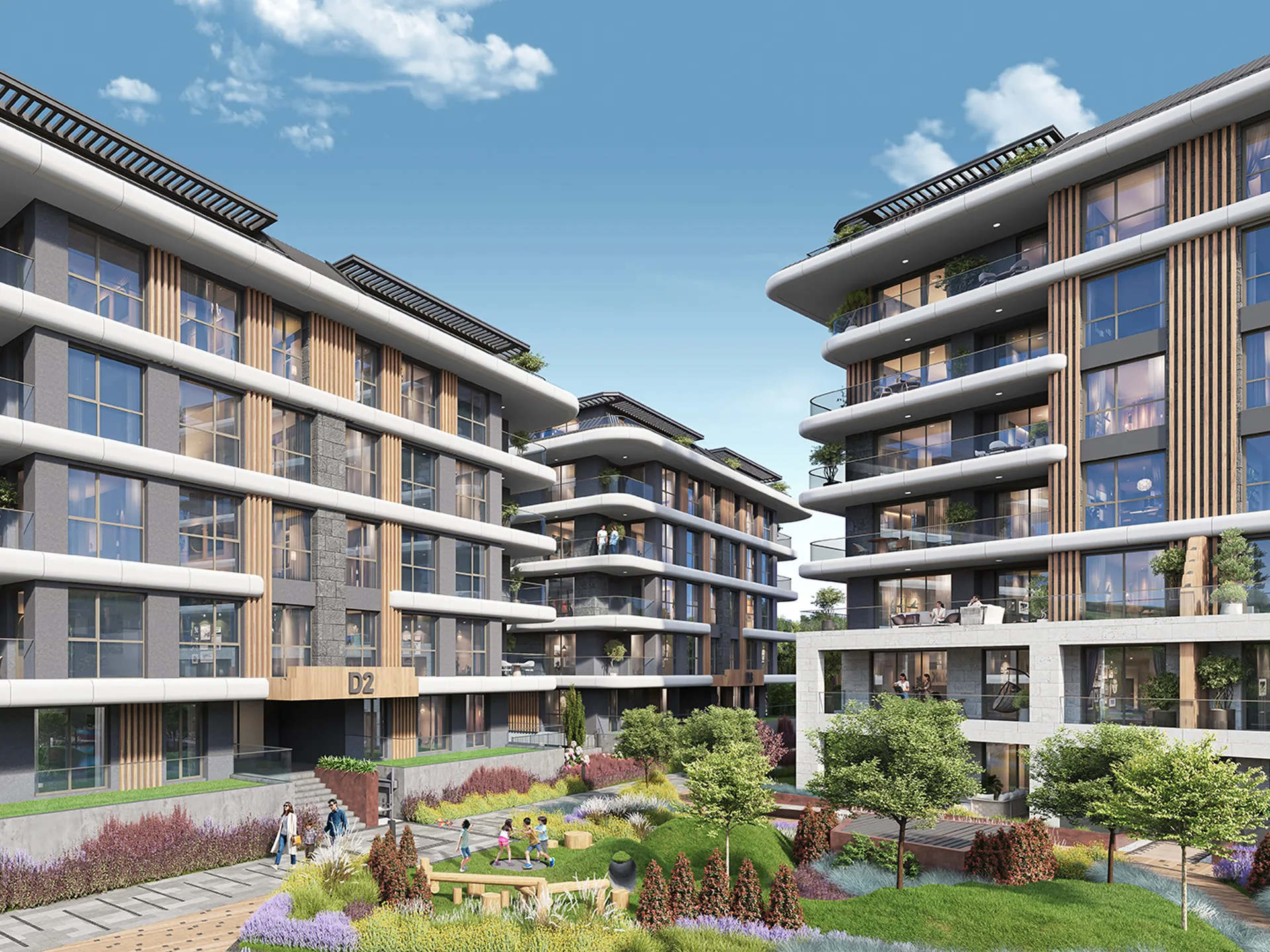 Luxury apartments in elite Etiler