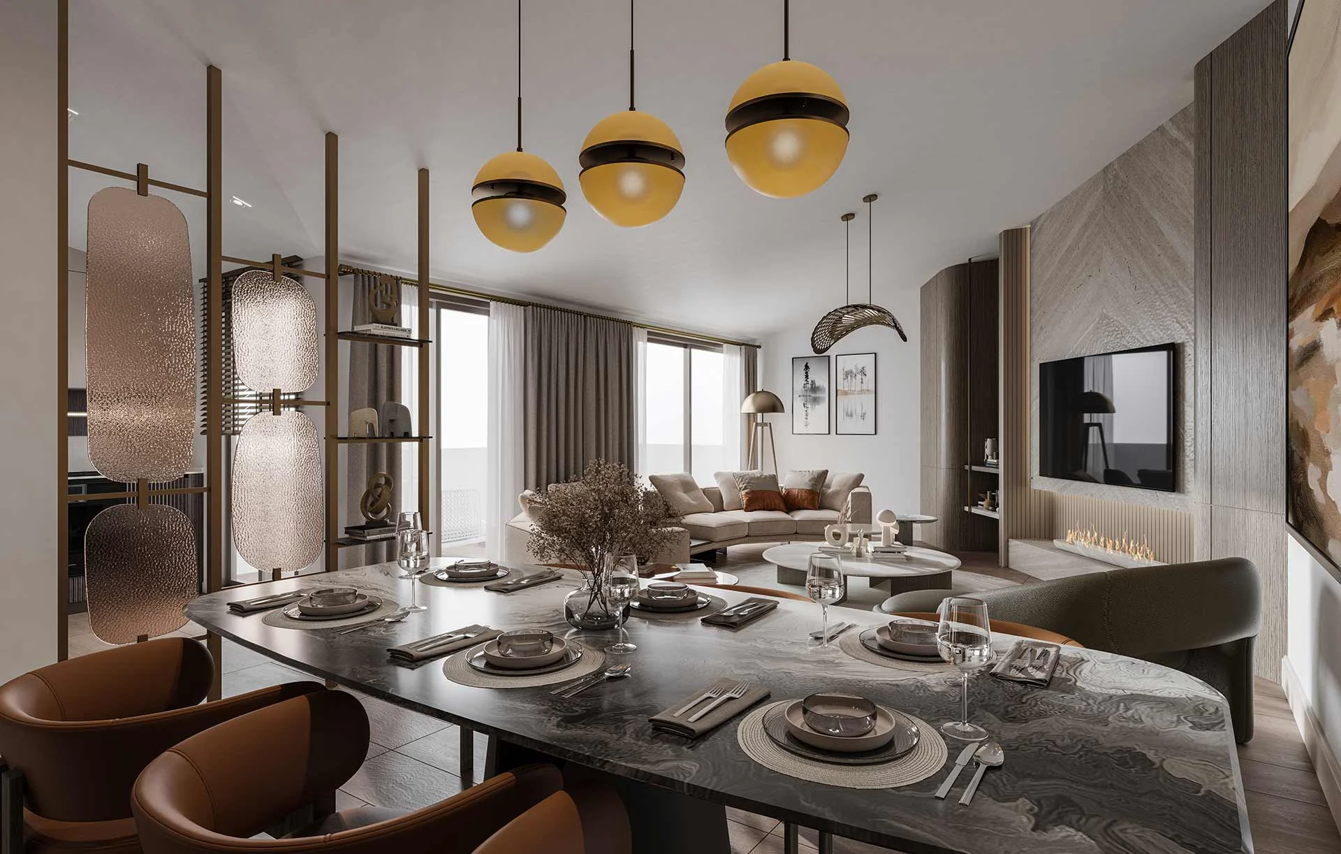 Luxury apartments in elite Etiler