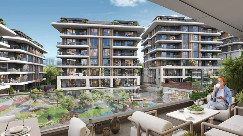 Luxury apartments in elite Etiler