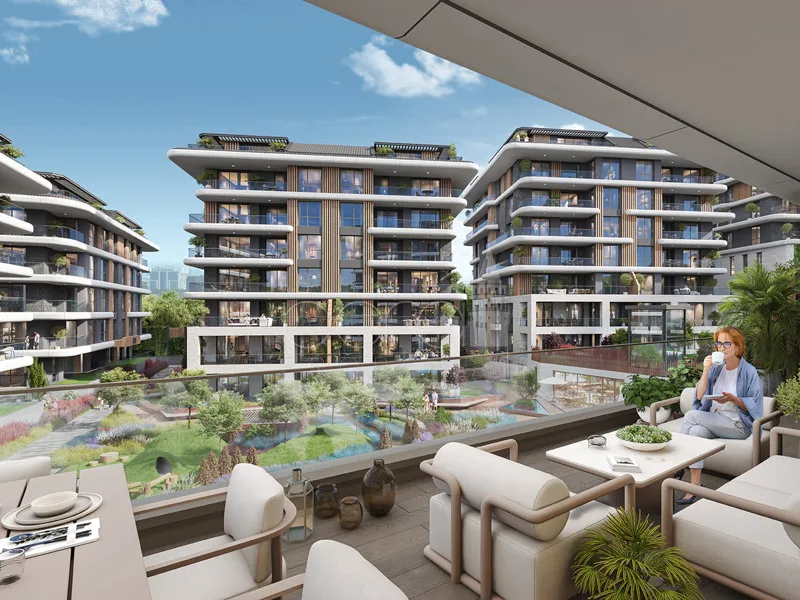 Luxury apartments in elite Etiler
