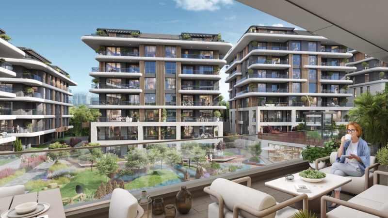 Luxury apartments in elite Etiler