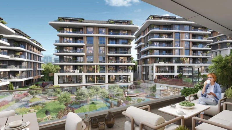 Luxury apartments in elite Etiler