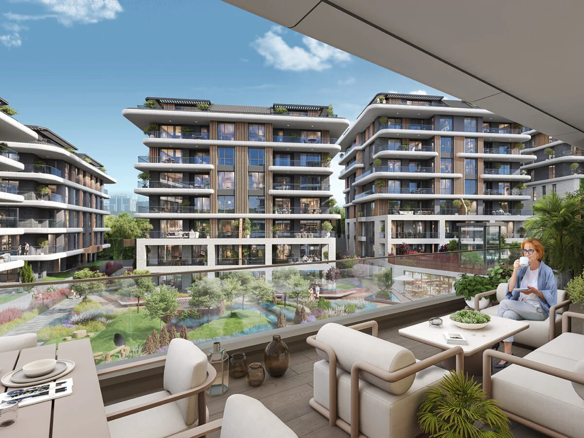 Luxury apartments in elite Etiler