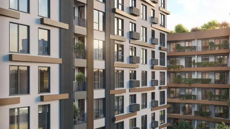 Practical apartments near the lake of Kucukcekmece
