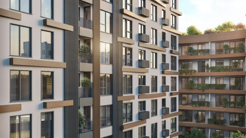 Practical apartments near the lake of Kucukcekmece