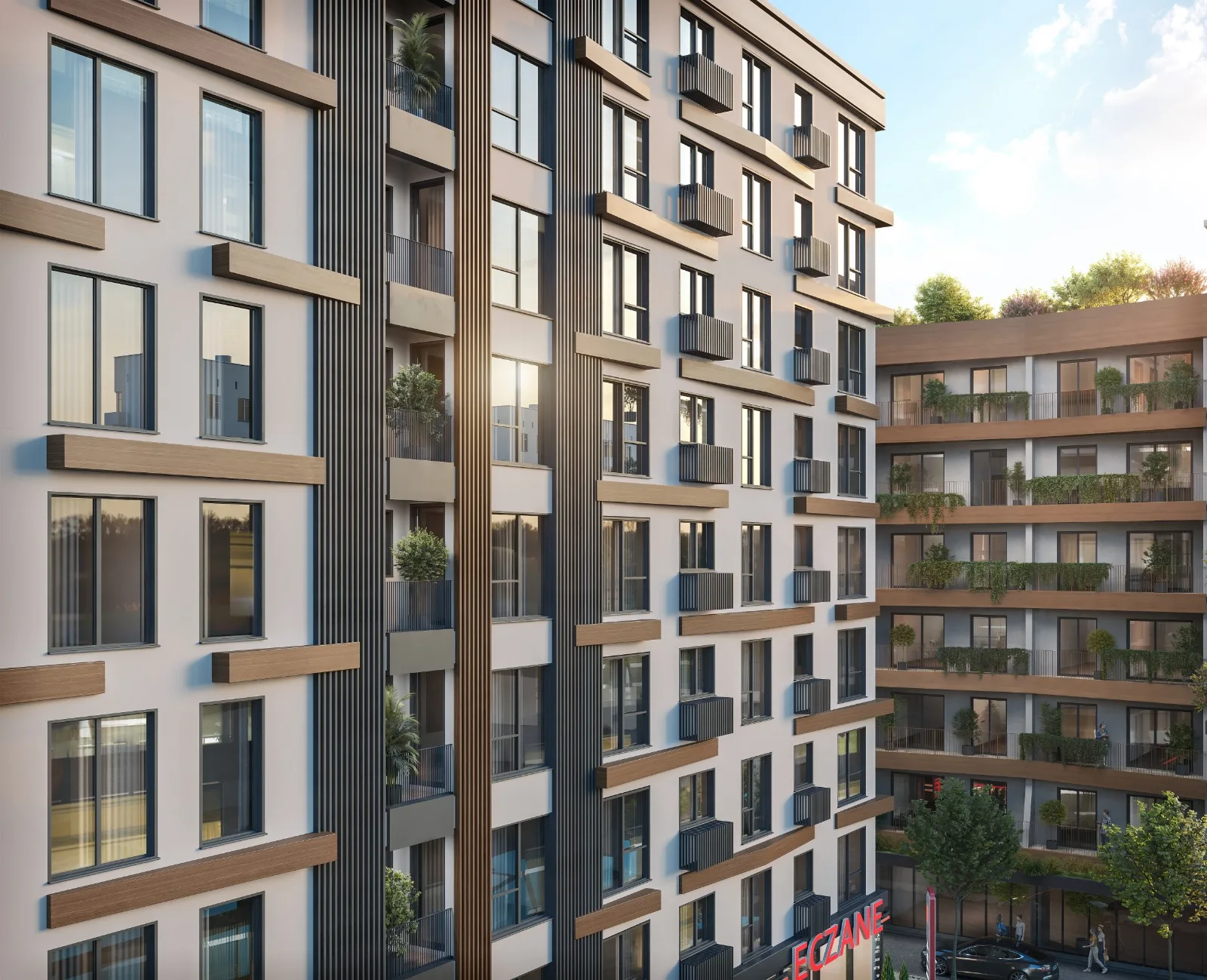 Practical apartments near the lake of Kucukcekmece