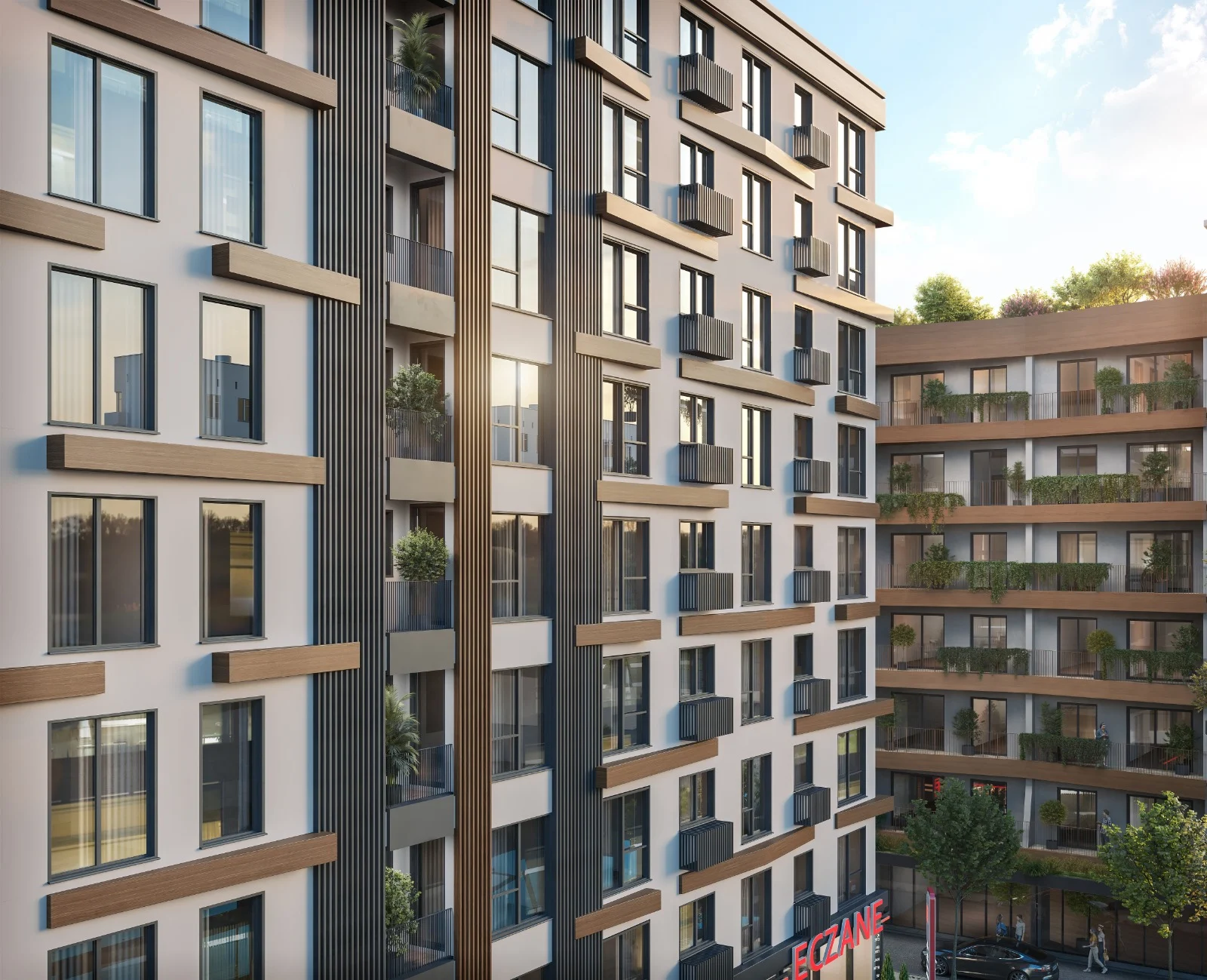 Practical apartments near the lake of Kucukcekmece