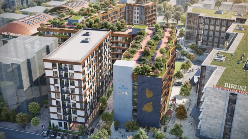 Practical apartments near the lake of Kucukcekmece