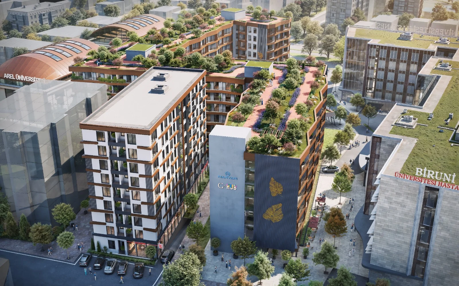 Practical apartments near the lake of Kucukcekmece