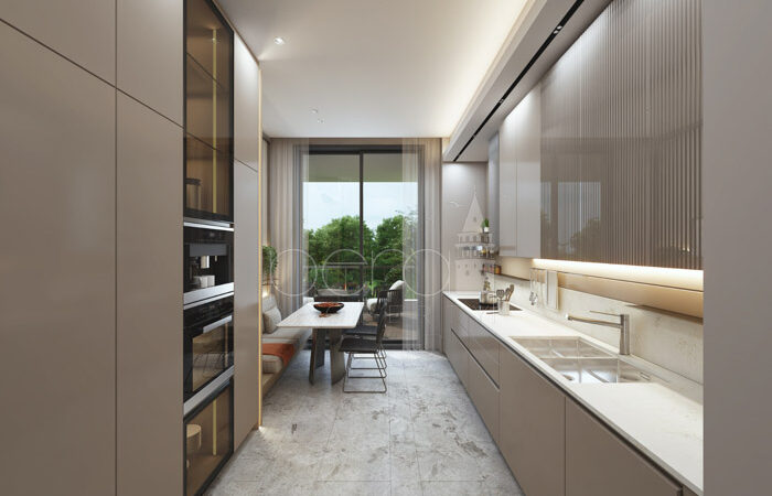 A rare residence in middle class Florya