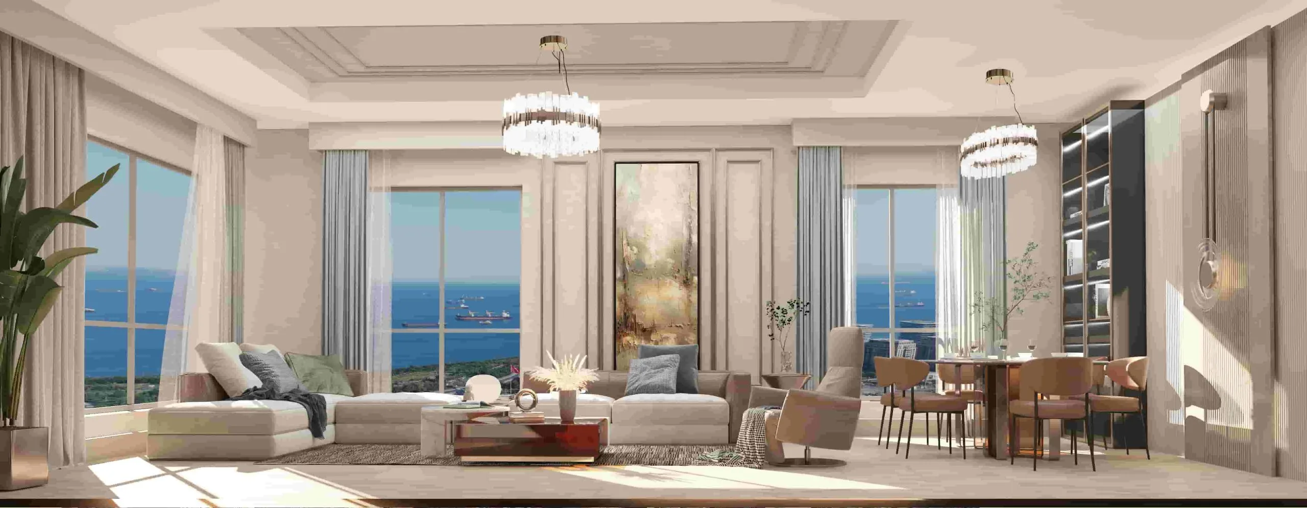 Luxury Apartments in single storey building in Zeytinburnu Istanbul