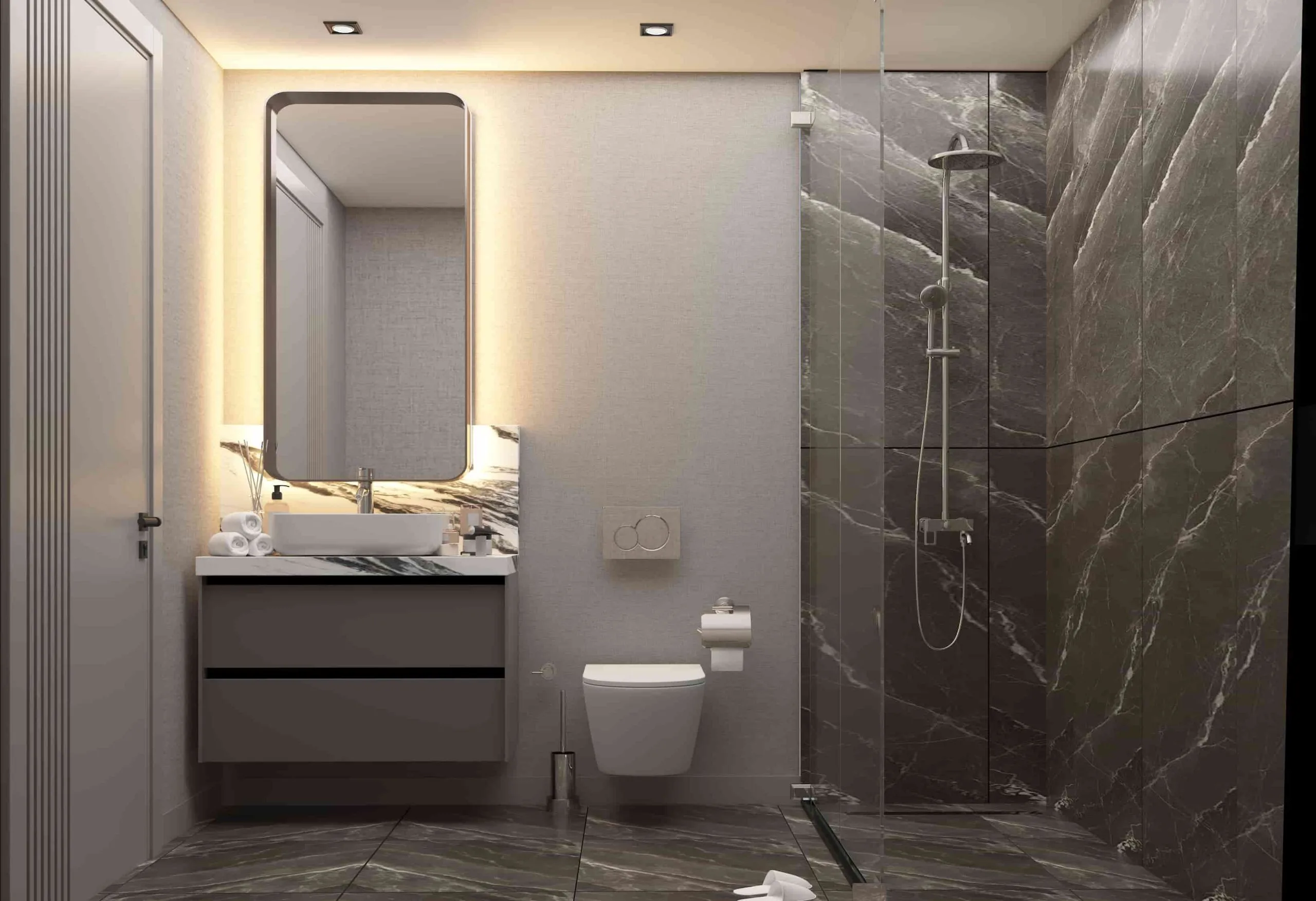 Luxury Apartments in single storey building in Zeytinburnu Istanbul