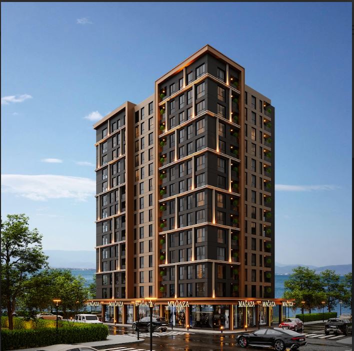 Luxury Apartments in single storey building in Zeytinburnu Istanbul