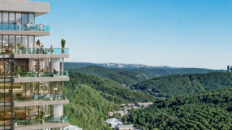 Forest view residence in elite Maslak