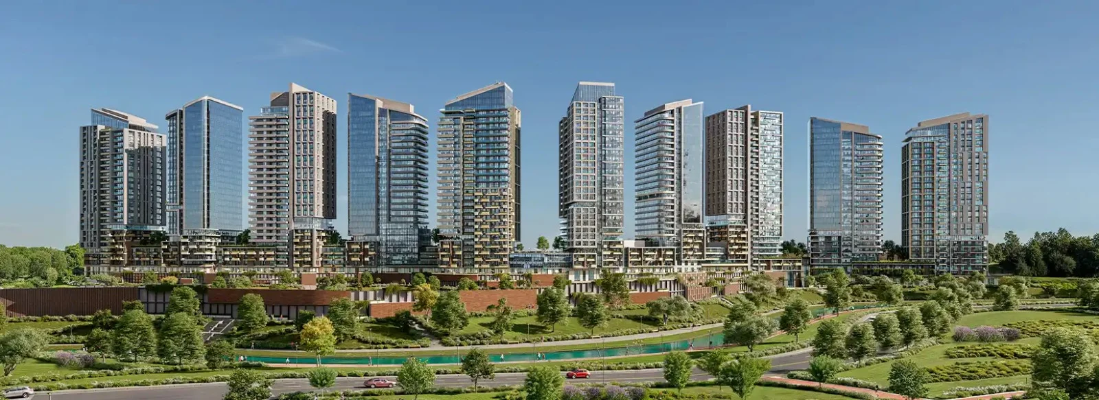 Forest view residence in elite Maslak
