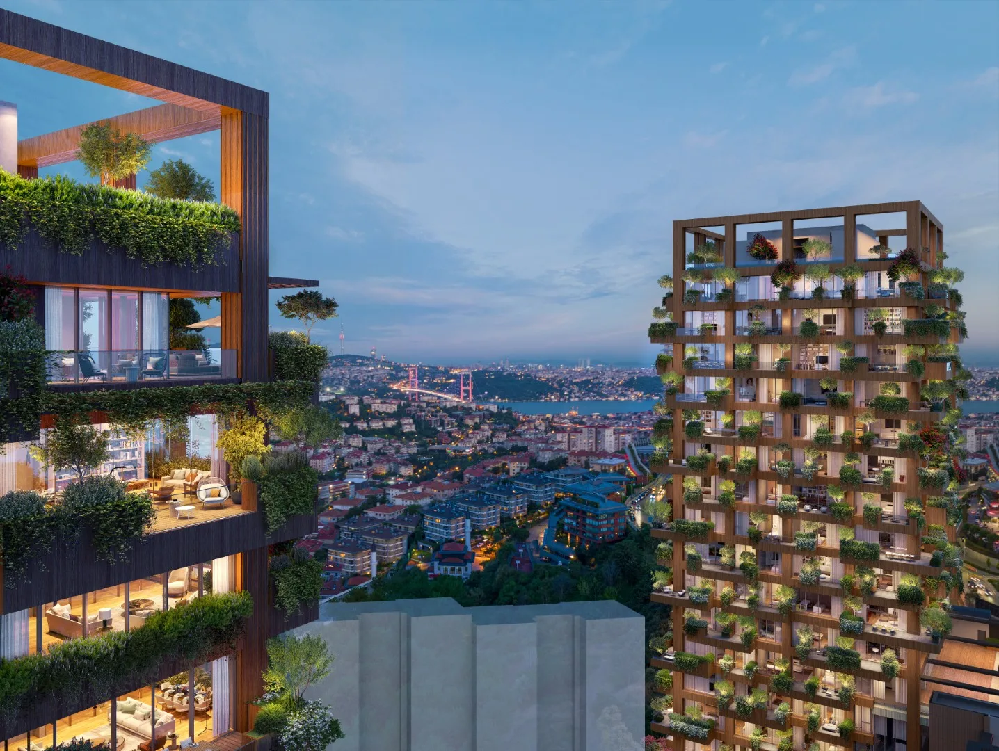 Mixed-Use Residential Towers in Etiler