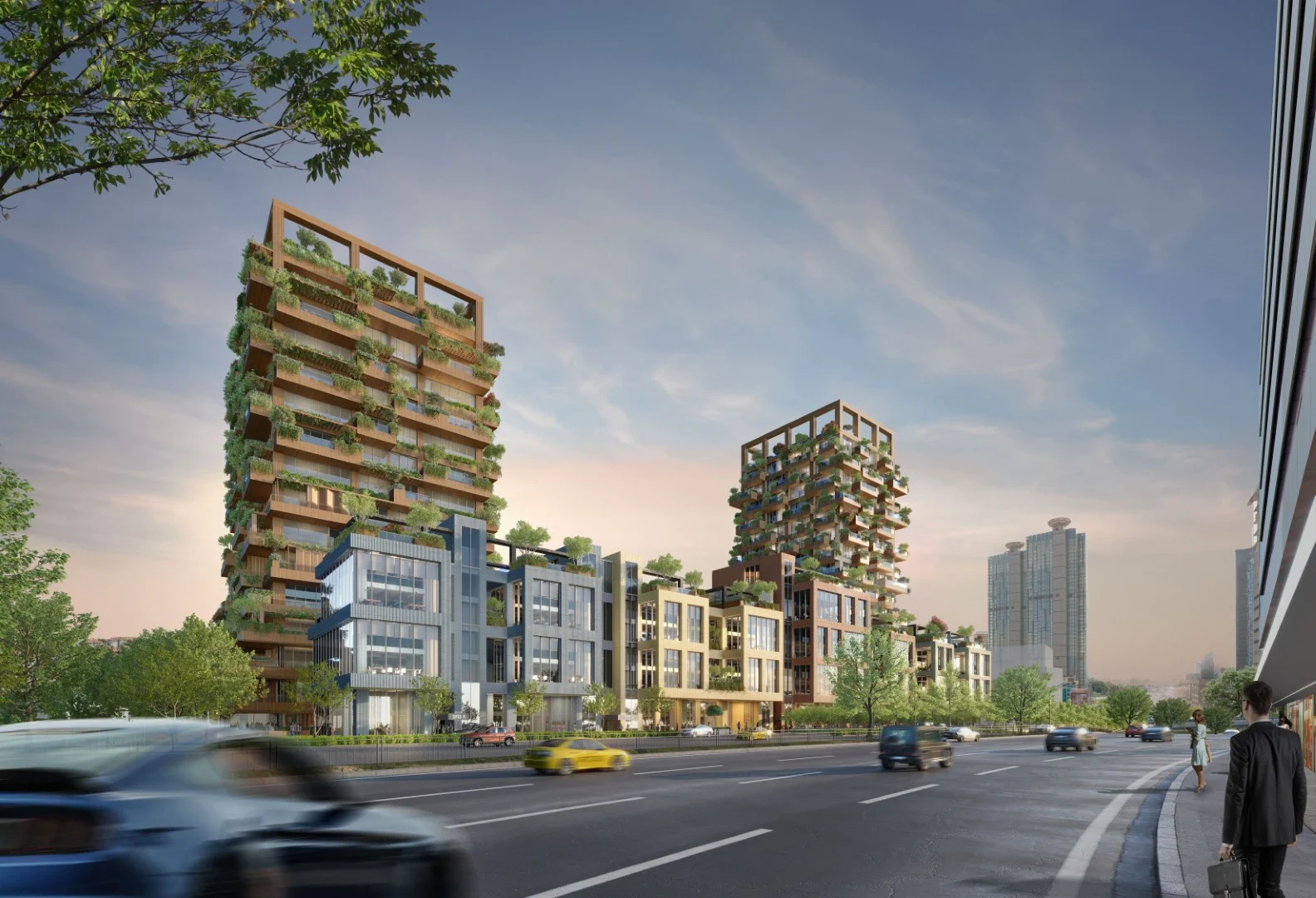 Mixed-Use Residential Towers in Etiler