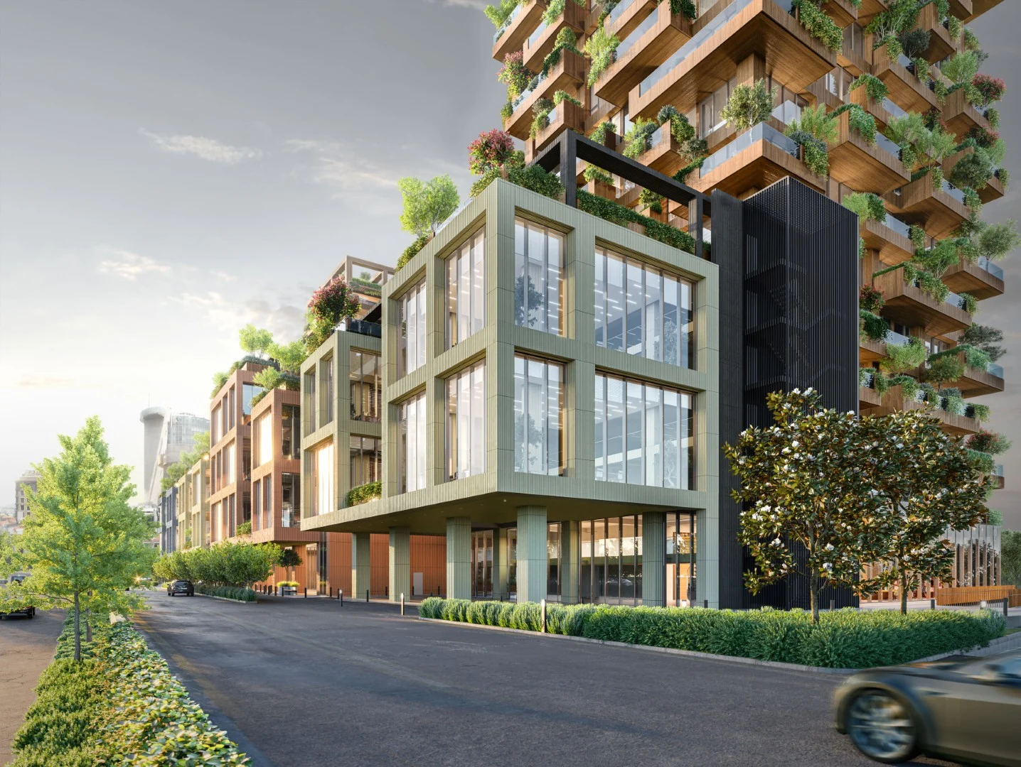 Mixed-Use Residential Towers in Etiler