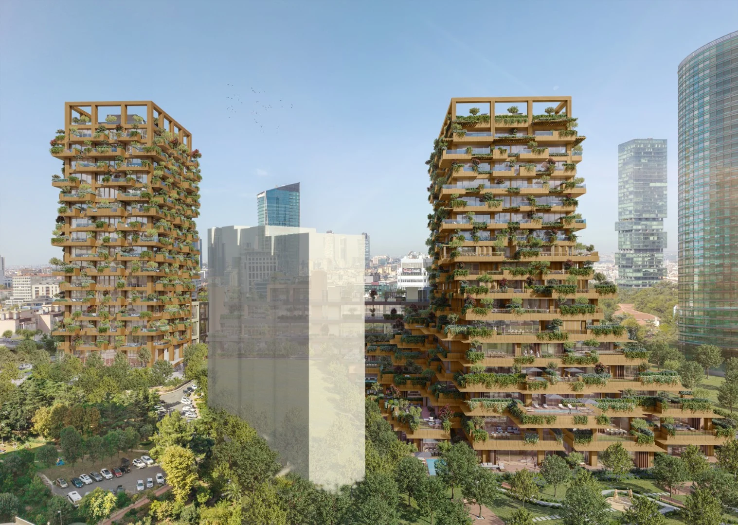 Mixed-Use Residential Towers in Etiler
