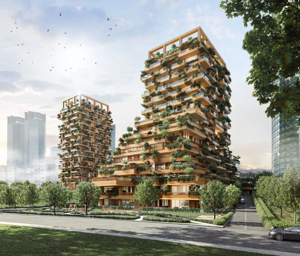 Mixed-Use Residential Towers in Etiler