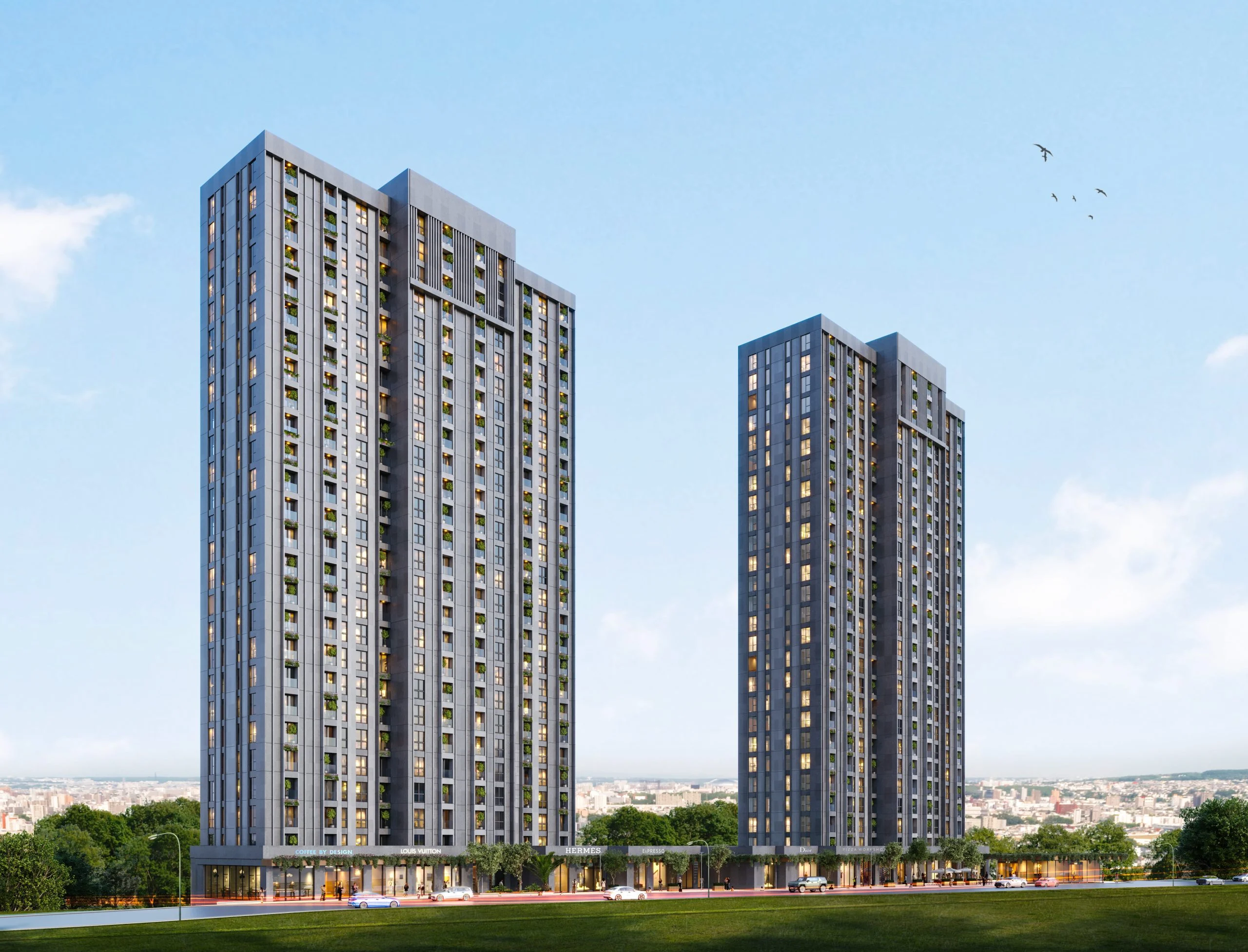 Modern Apartments for Sale in Fikirtepe Kadıköy