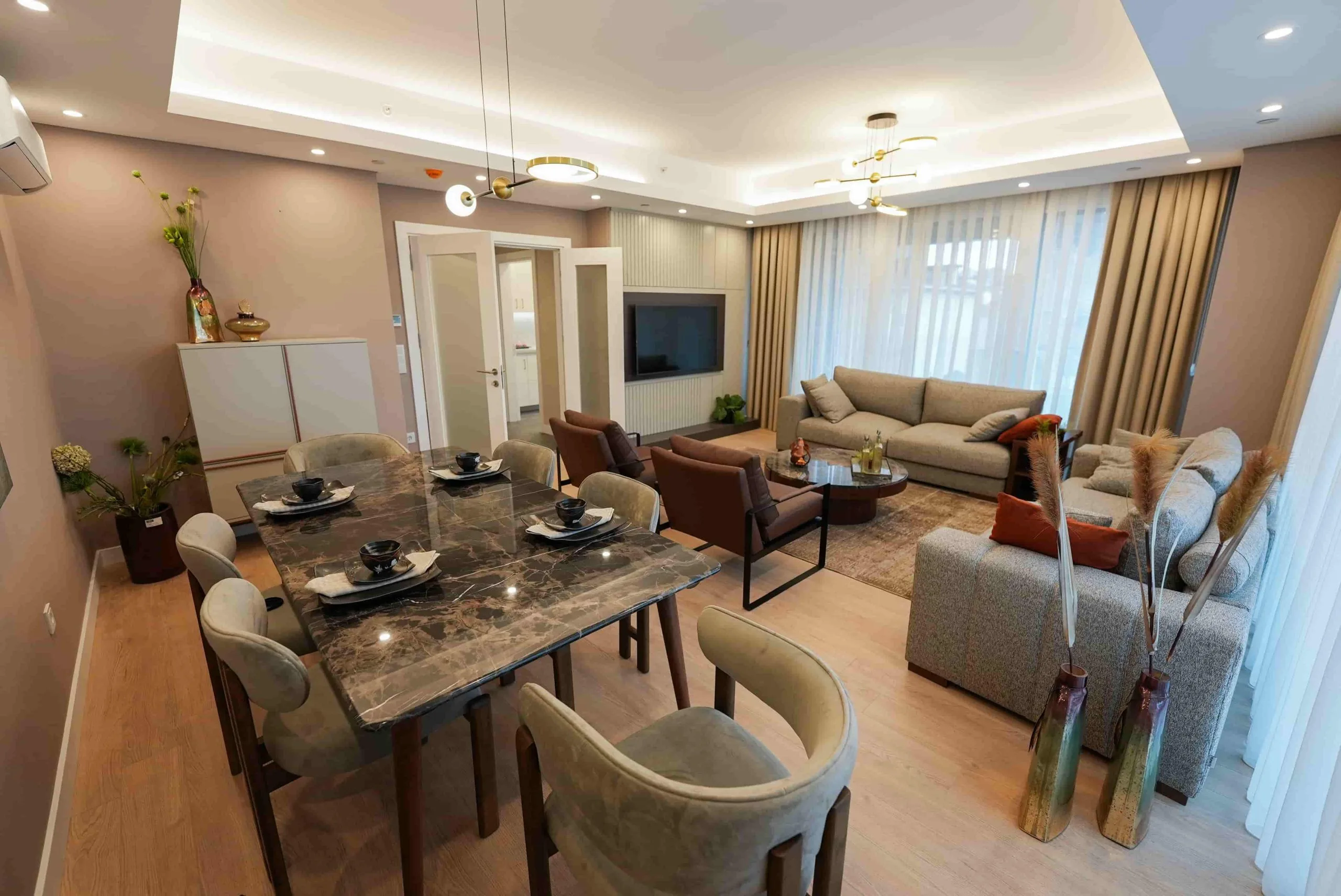 Modern Sea View Apartments for Sale in Atasehir Istanbul