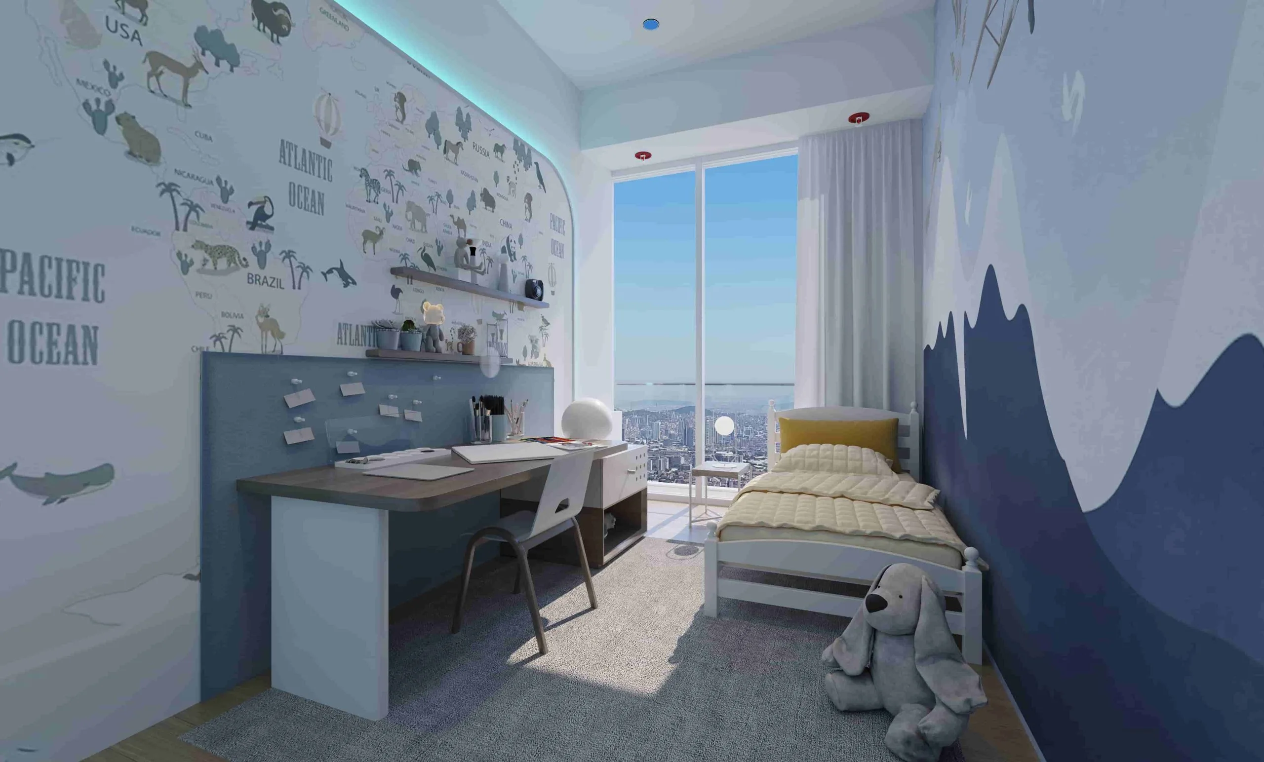 Investment apartments at the transport crossroad of Istanbul