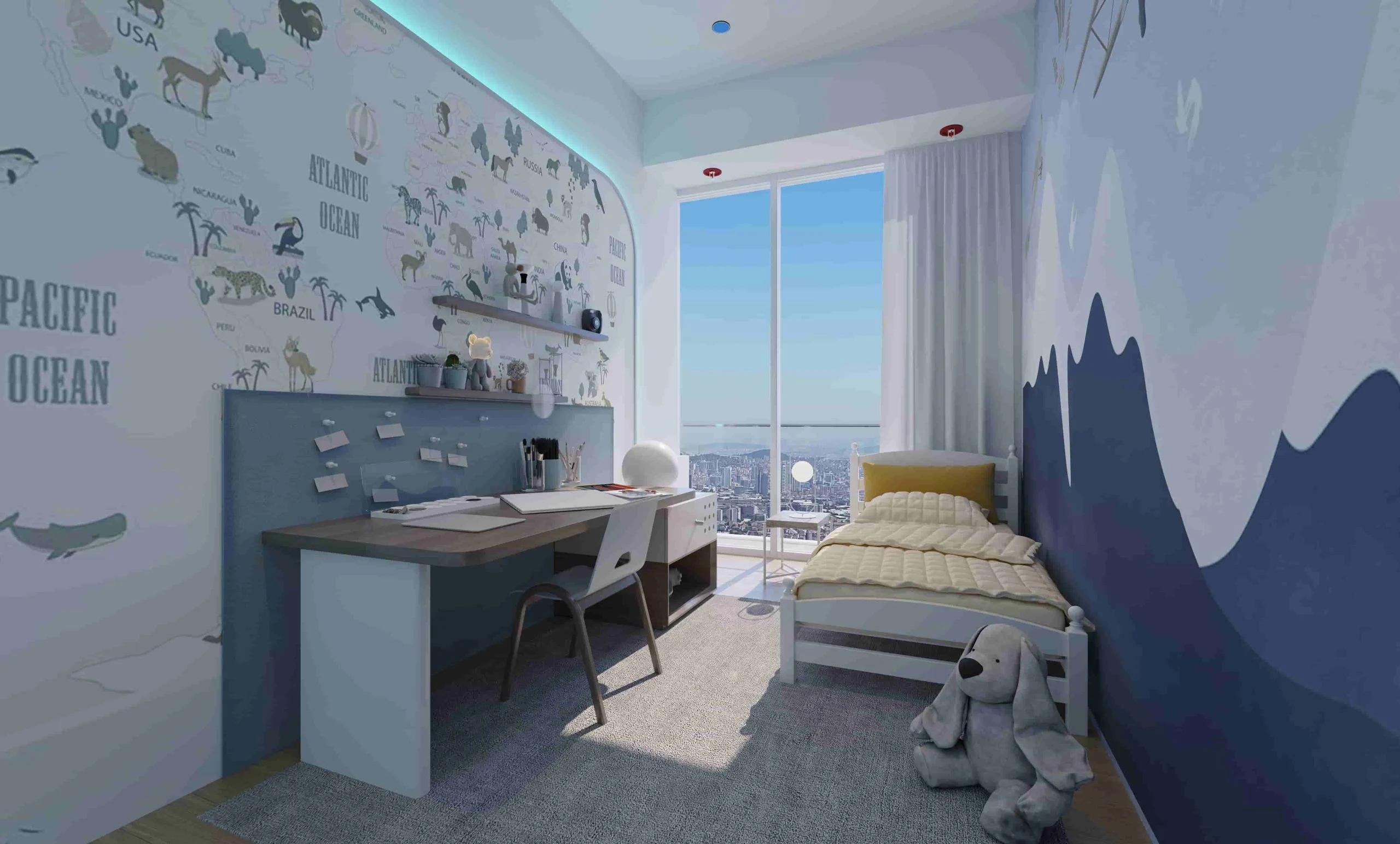 Investment apartments at the transport crossroad of Istanbul