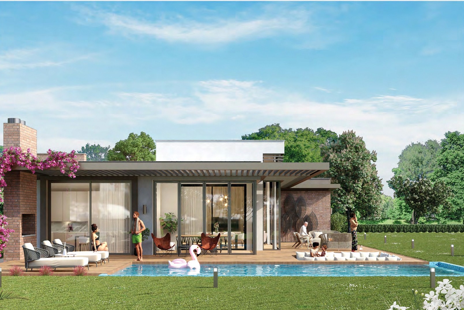 Modern Private Villas with Gardens in Istanbul