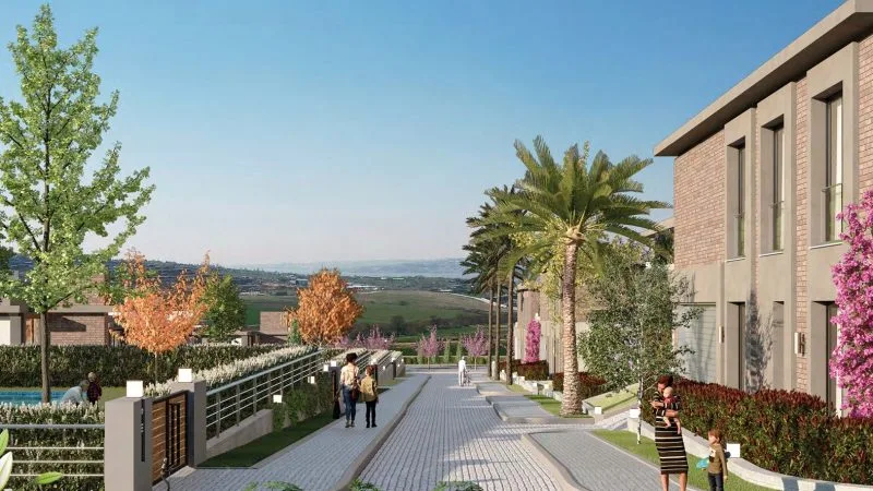 Modern Private Villas with Gardens in Istanbul