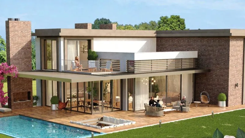 Modern Private Villas with Gardens in Istanbul