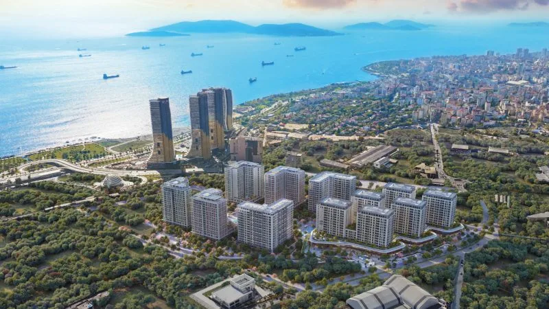 Sea View Apartments for Sale in Kartal, Istanbul